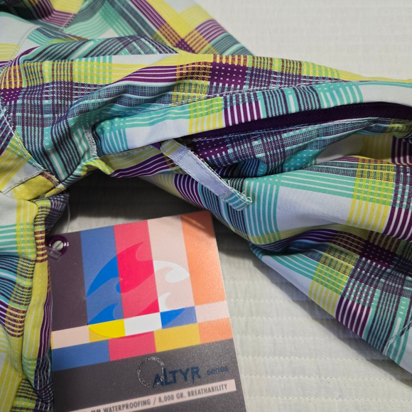 Women's Billabong Ski & Snow Jacket Size S Multi-color Plaid NWT - Picture 14 of 15